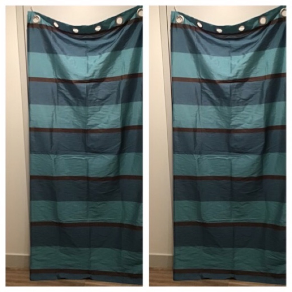 Duck River Textile Window 2 Curtains RN#99091 38” X 84” Used once